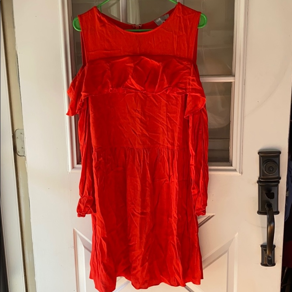 Asos Cold Shoulder Dress